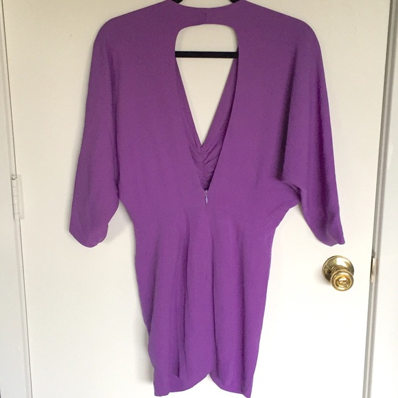 ❌SOLD❌Purple Mini Dress - Picture 4 of 4