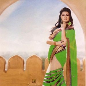 Designer georgette saree