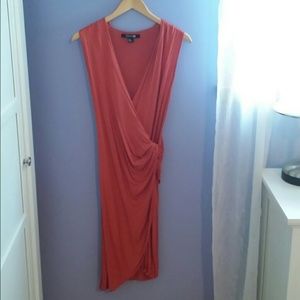 Forever 21 silky-feeling dress, size large