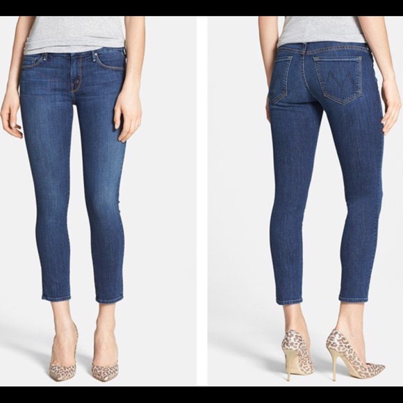 Mother denim size 27 Looker Crop. Nwt!