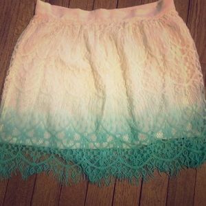 Lace skirt