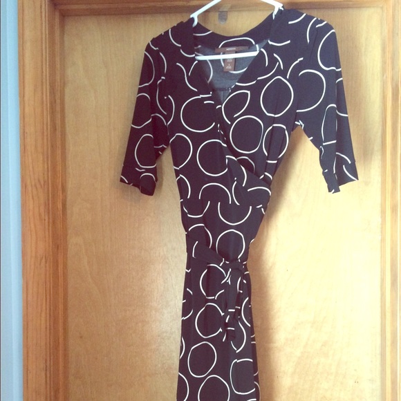 Faux wrap professional dress