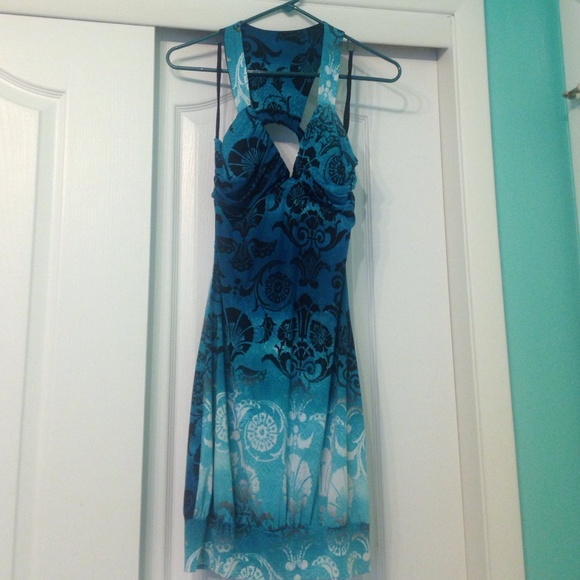 Joyce Leslie Turquoise cocktail dress - Picture 1 of 2