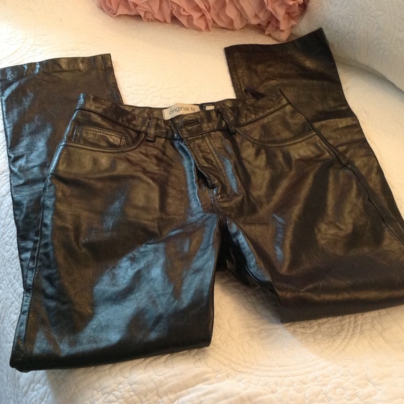 Leather pants