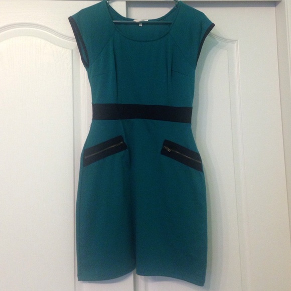 Dark green adorable dress