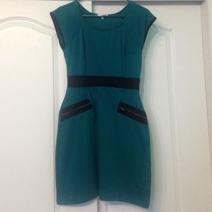 Dark green adorable dress