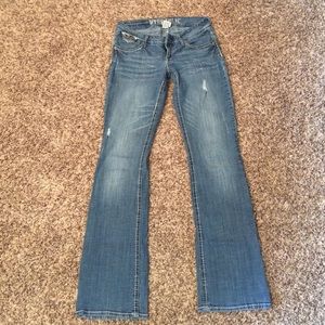 Hydraulic blue jeans