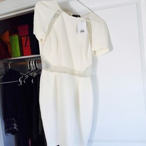 Brand new (with tags) white TopShop dress