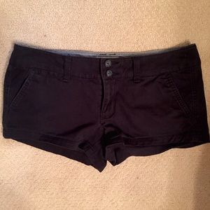 AE Black Shortie Shorts!