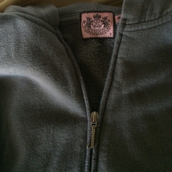juicy gray zip up - Picture 2 of 3