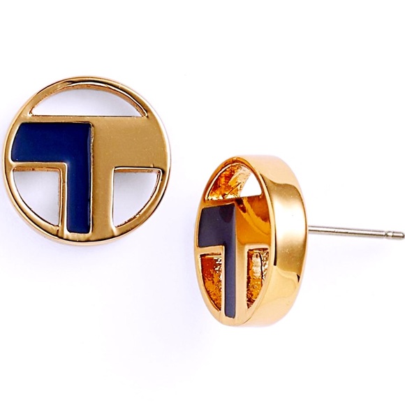 Tory Burch Theresa T Stud Earring