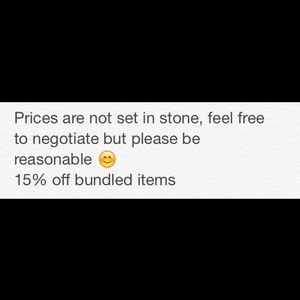 NOT LOOKING TO TRADE