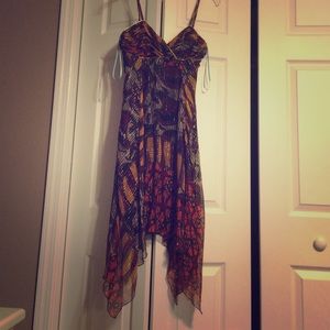 SALE! 🎉Marciano Silk Printed Cocktail Dress