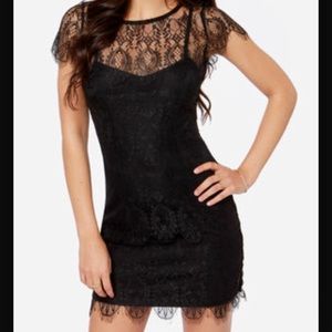 MINKPINK black lace dress