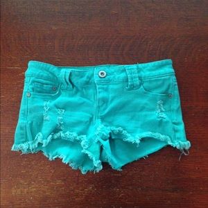 Sea foam shorts