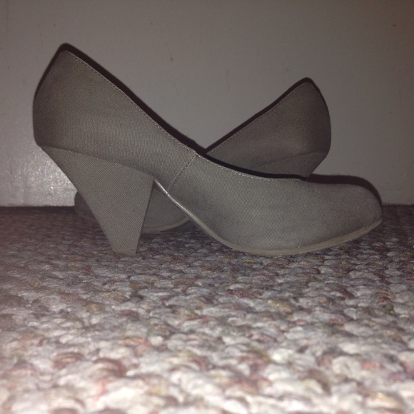 Grey heels
