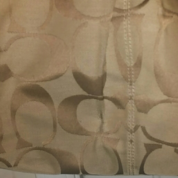 Authentic large Coach tote - Picture 2 of 2