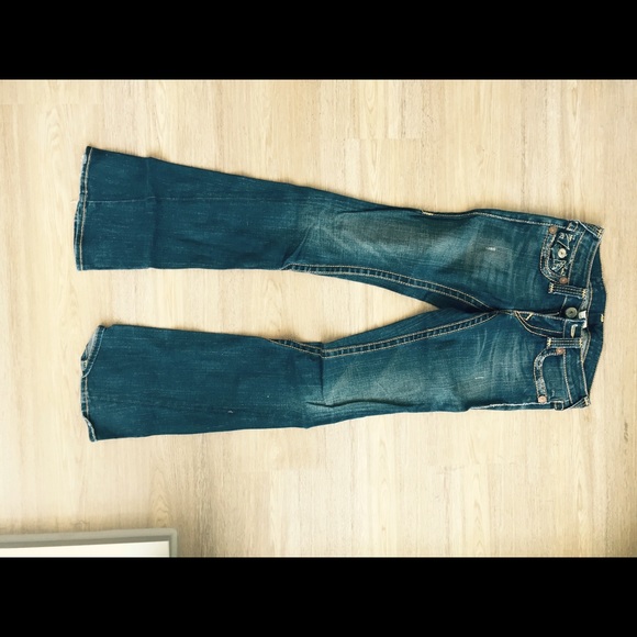 True religion flare demon dark wash