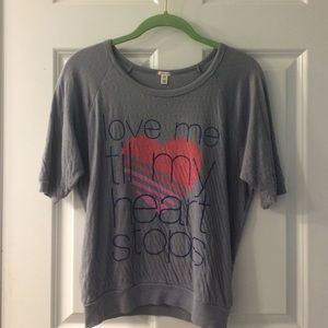 Love me til my heart stops shirt