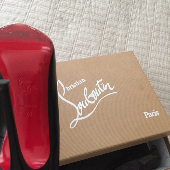 🎉 HP 🎉 Sexy Christian Louboutin SO KATE sz 41/10 - Picture 3 of 4