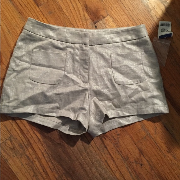 Goldish tan shorts