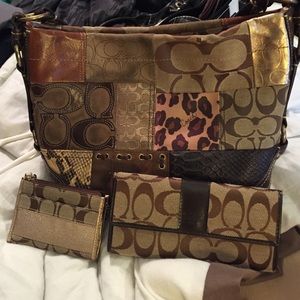 COACH purse, wallet, coin purse