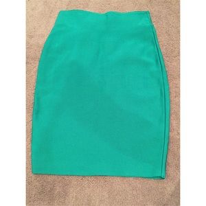 Green Bandage Skirt