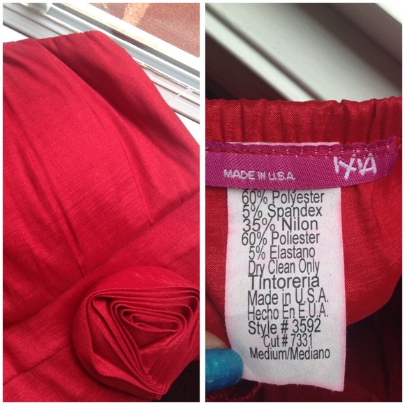 💖Final Price💖NWOT Red cocktail dress - Picture 3 of 3