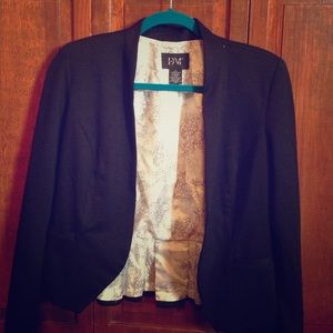 Small black Donna Moore blazer