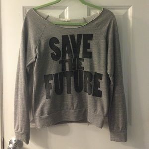 Crew neck sweatshirt