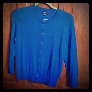 Nine West royal blue small cardigan