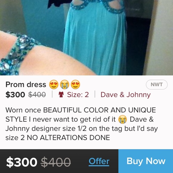 PROM DRESS FOR SALE ON @enp7 - Picture 4 of 4