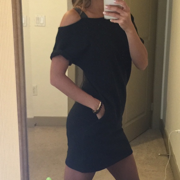 Urban Outfitters Black Knit Dress New w Tags