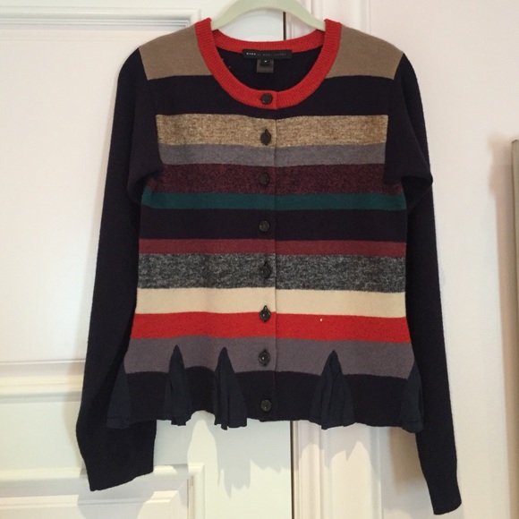 Multicolored striped Marc by Marc Jacobs cardigan