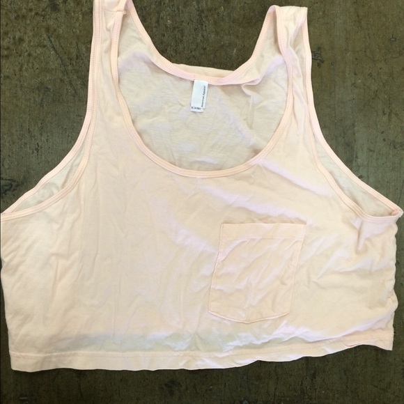 American Apparel crop top
