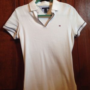 Tommy Hilfiger white polo