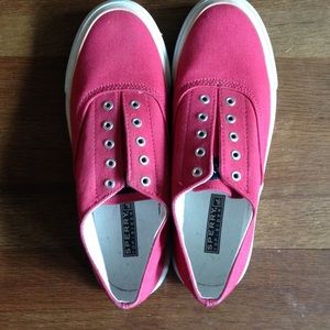 Sperry Top-sider Canvas Sneaker in Red