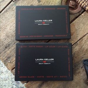Laura gellar must haves make up kit and lip gloss