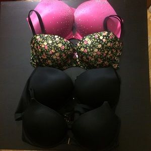 Victoria's Secret Push-Up Bras, 36D