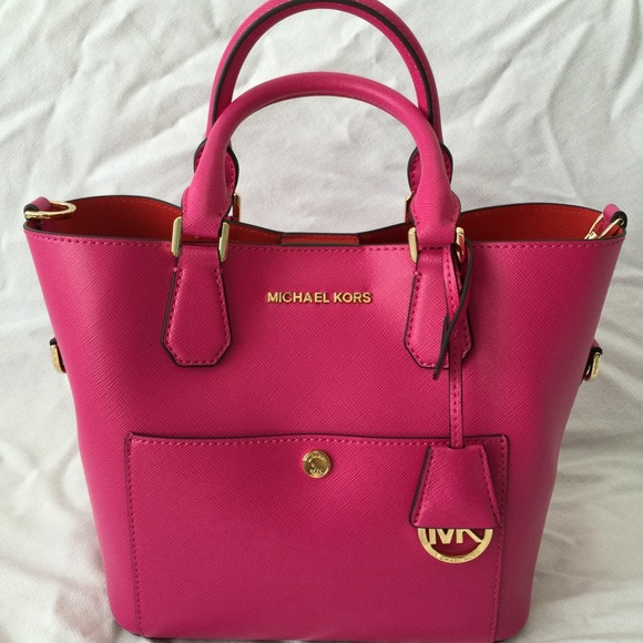 NWT Michael Michael Kors Greenwich Satchel - Picture 2 of 4