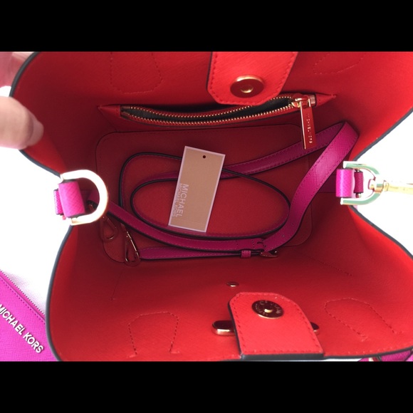 NWT Michael Michael Kors Greenwich Satchel - Picture 4 of 4