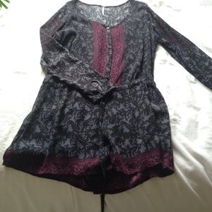 Free People Romper / Sz Small / Brand New!