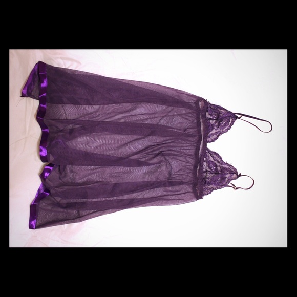 Sexy Purple lace lingerie