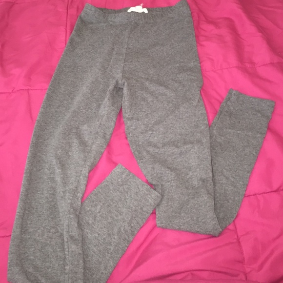 forever 21 gray leggings - Picture 1 of 2