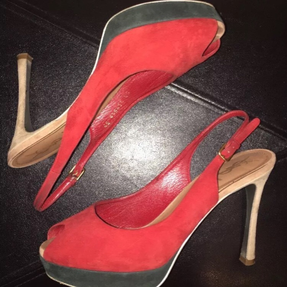 YSL Slingback Pumps