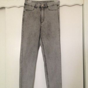 H&M high waisted skinny jeans