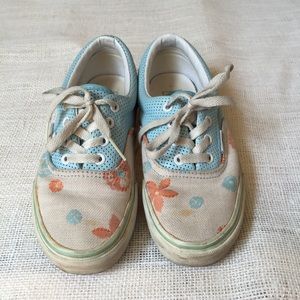 Vans Authentic floral print. Size 6.5
