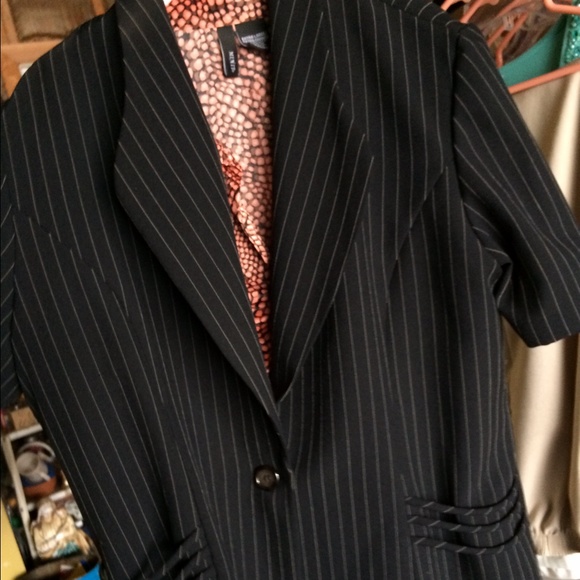 Pinstripe jacket