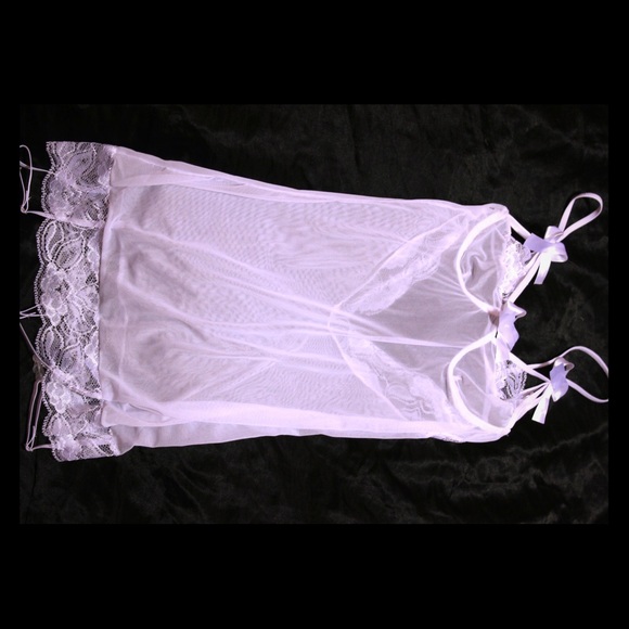 Sexy White lace lingerie