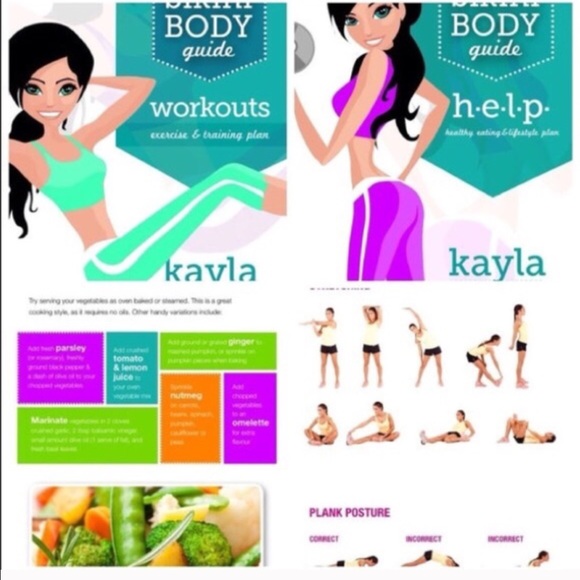 Kayla Itsines bikini body and food guide💕
